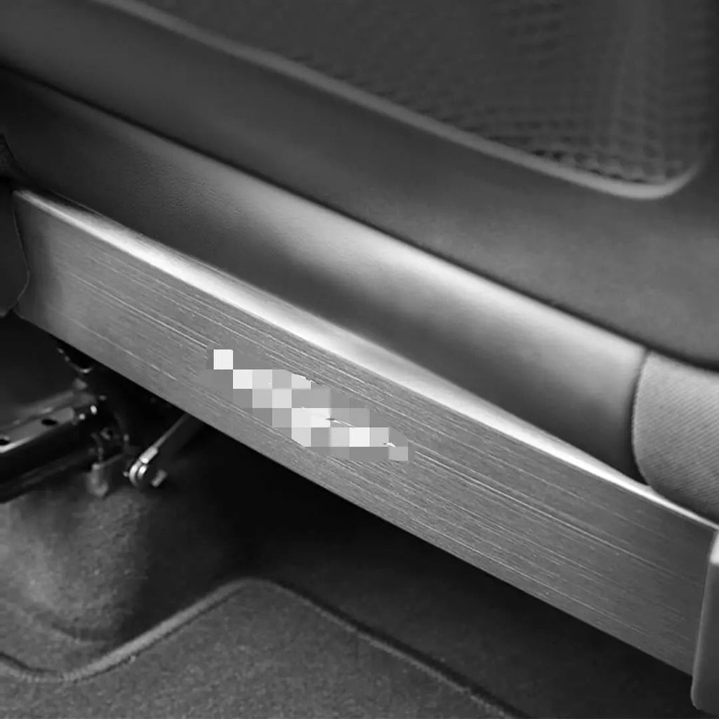 For 2016+ Jeep Renegade/2017+ Compass Seat Back Panel Anti-Kick Anti-Dirty Panel Protection Trim Cover (2 pcs)