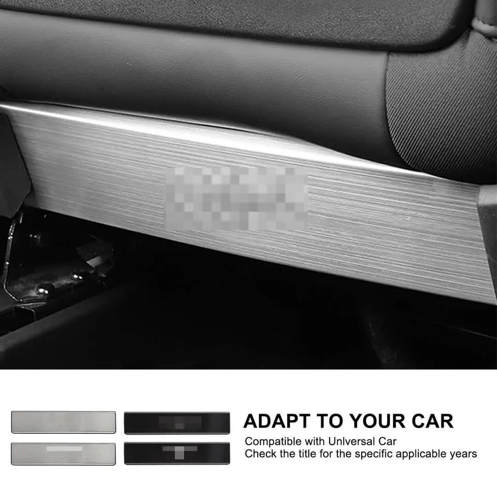 For 2016+ Jeep Renegade/2017+ Compass Seat Back Panel Anti-Kick Anti-Dirty Panel Protection Trim Cover (2 pcs)