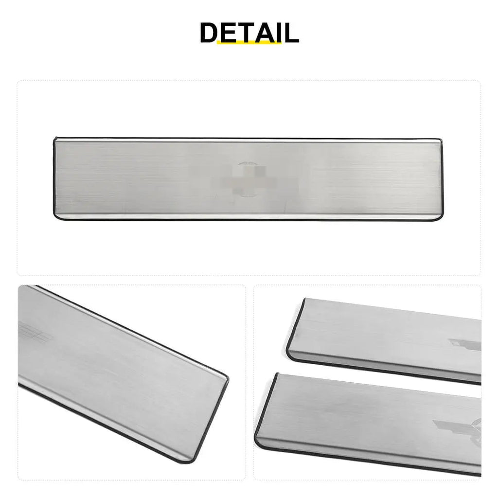 For 2016+ Jeep Renegade/2017+ Compass Seat Back Panel Anti-Kick Anti-Dirty Panel Protection Trim Cover (2 pcs)
