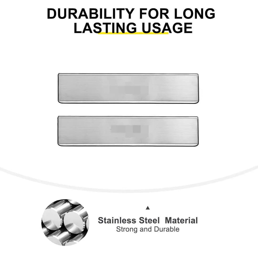For 2016+ Jeep Renegade/2017+ Compass Seat Back Panel Anti-Kick Anti-Dirty Panel Protection Trim Cover (2 pcs)