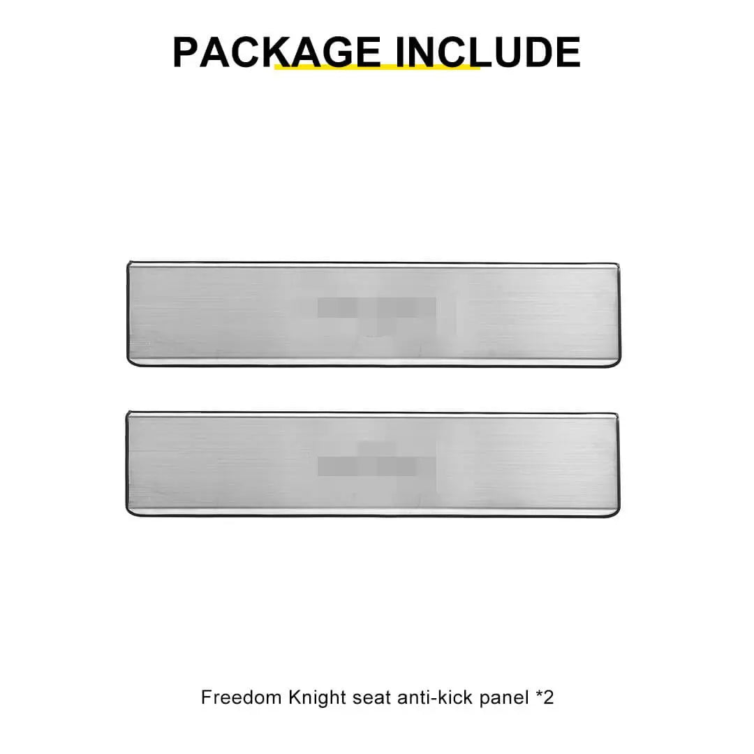 For 2016+ Jeep Renegade/2017+ Compass Seat Back Panel Anti-Kick Anti-Dirty Panel Protection Trim Cover (2 pcs)