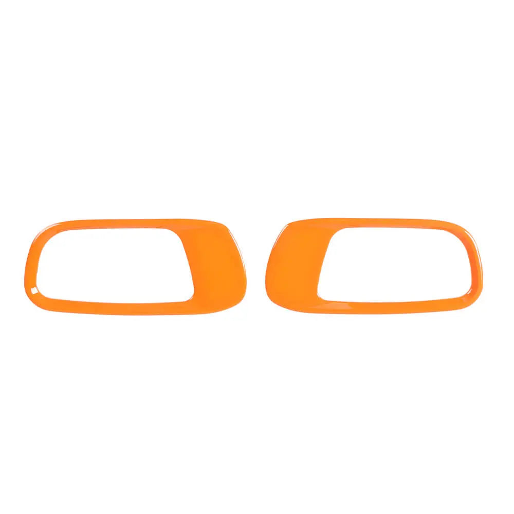 For 2015+ Jeep Renegade 2PCS Rear Bumper Trailer Hook Cover Trim