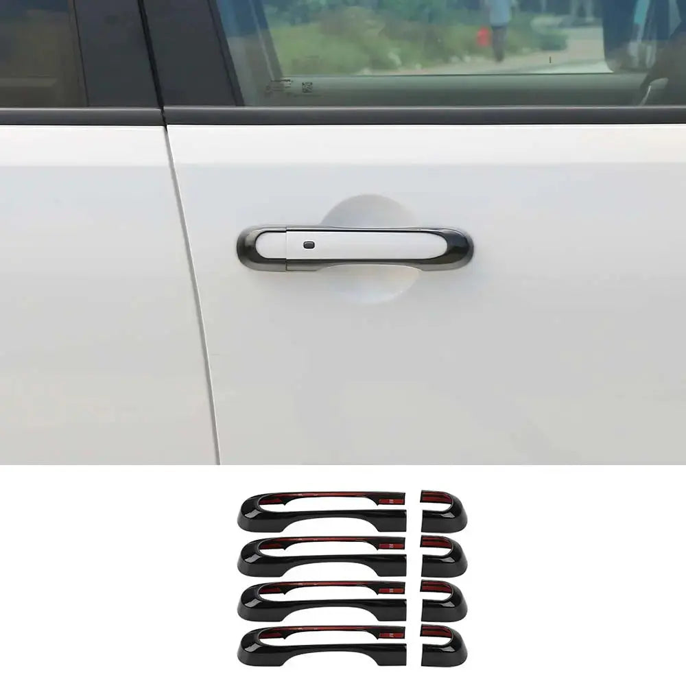 For 2015+ Jeep Renegade 4pcs/Set Exterior Door Handle Cover Inserts Handles Trim