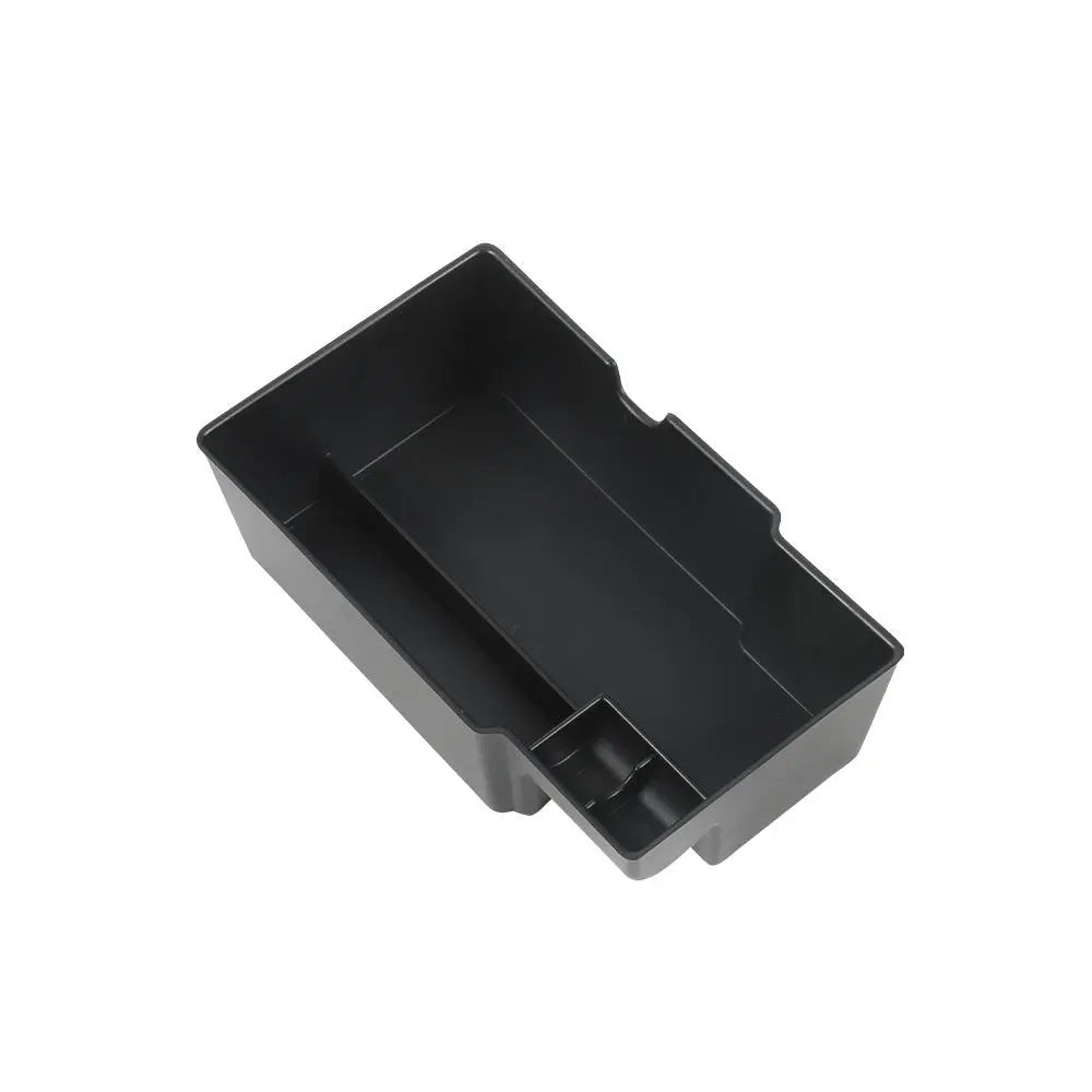 For 2015+ Jeep Renegade Armrest Storage Tray Center Console Storage Box Organizer Black