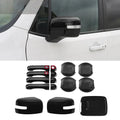 For 2016+ Jeep Renegade Exterior Door Handle Mirror Trim Cover Kit (11 pcs)