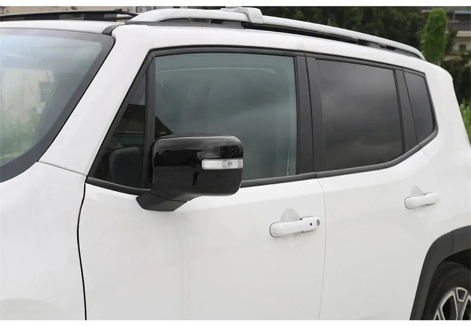 For 2016+ Jeep Renegade Exterior Door Handle Mirror Trim Cover Kit (11 pcs)
