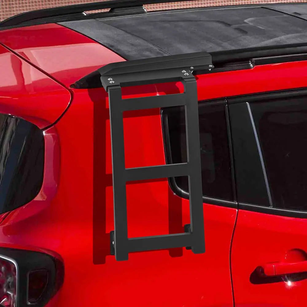 For 2016+ Jeep Renegade Rear Car Window Ladder Roof Climbing Rack Ladder
