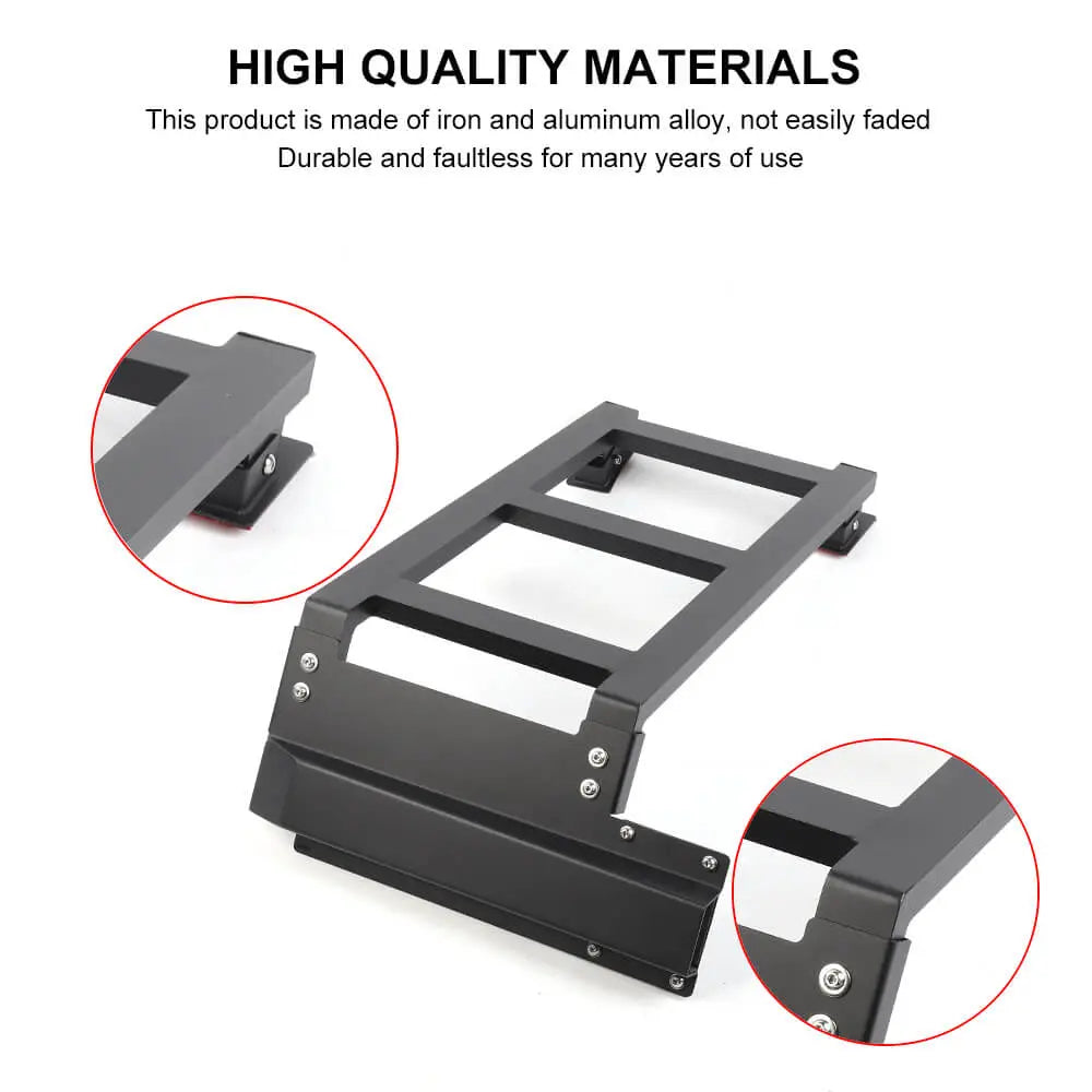 For 2016+ Jeep Renegade Rear Car Window Ladder Roof Climbing Rack Ladder