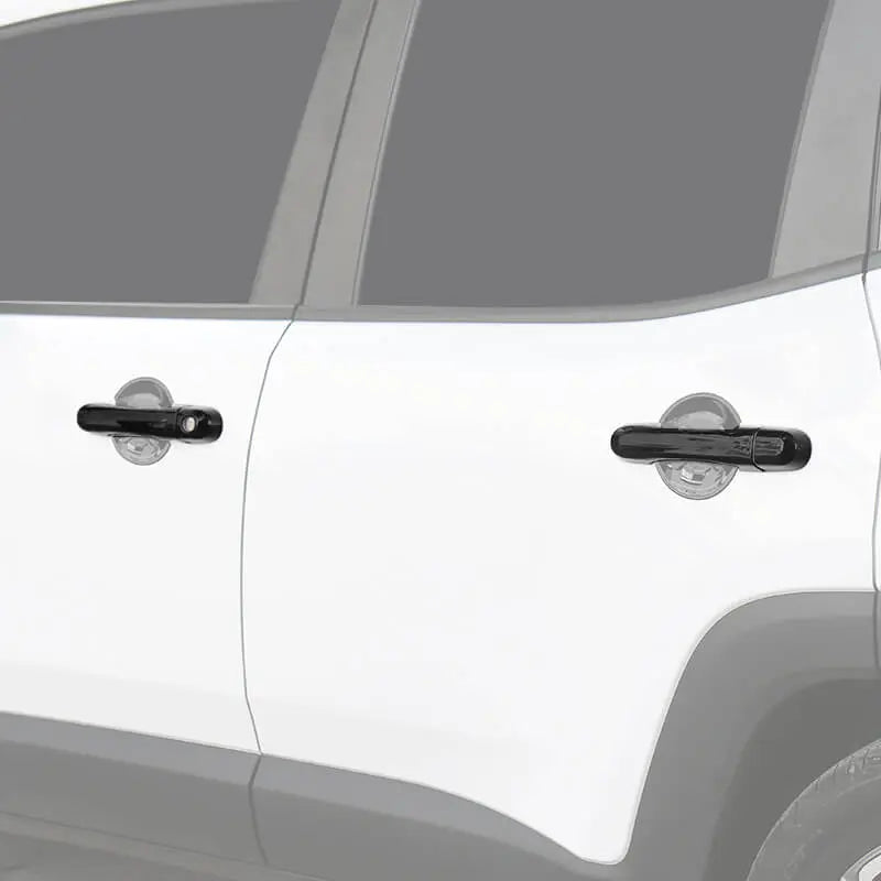 For 2016+ Jeep Renegade Smart Lock Car Door Handle Cover Trim (8 pcs)