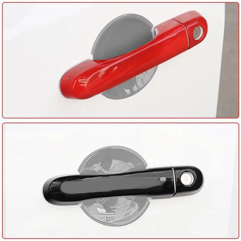 For 2016+ Jeep Renegade Smart Lock Car Door Handle Cover Trim (8 pcs)