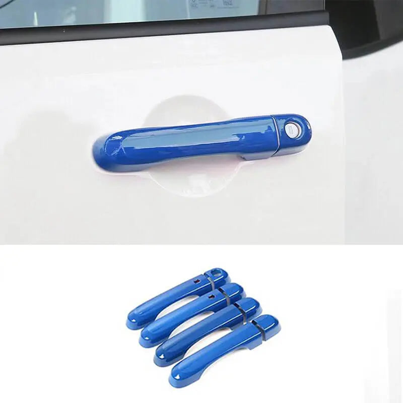 For 2016+ Jeep Renegade Smart Lock Car Door Handle Cover Trim (8 pcs)