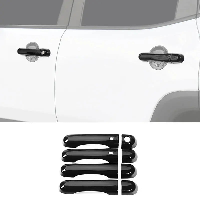 For 2016+ Jeep Renegade Smart Lock Car Door Handle Cover Trim (8 pcs)