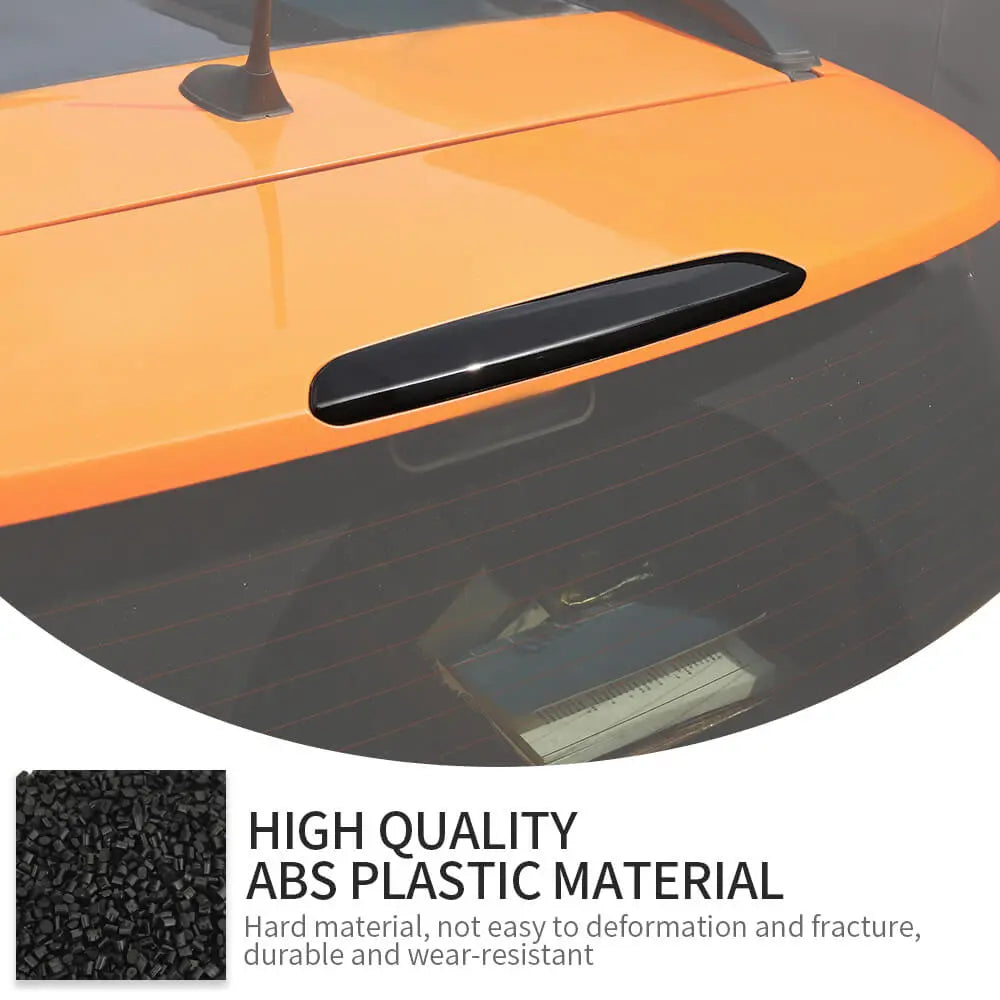 For 2016+ Jeep Renegade Smoked Black High Brake Lamp Light Cover Trim