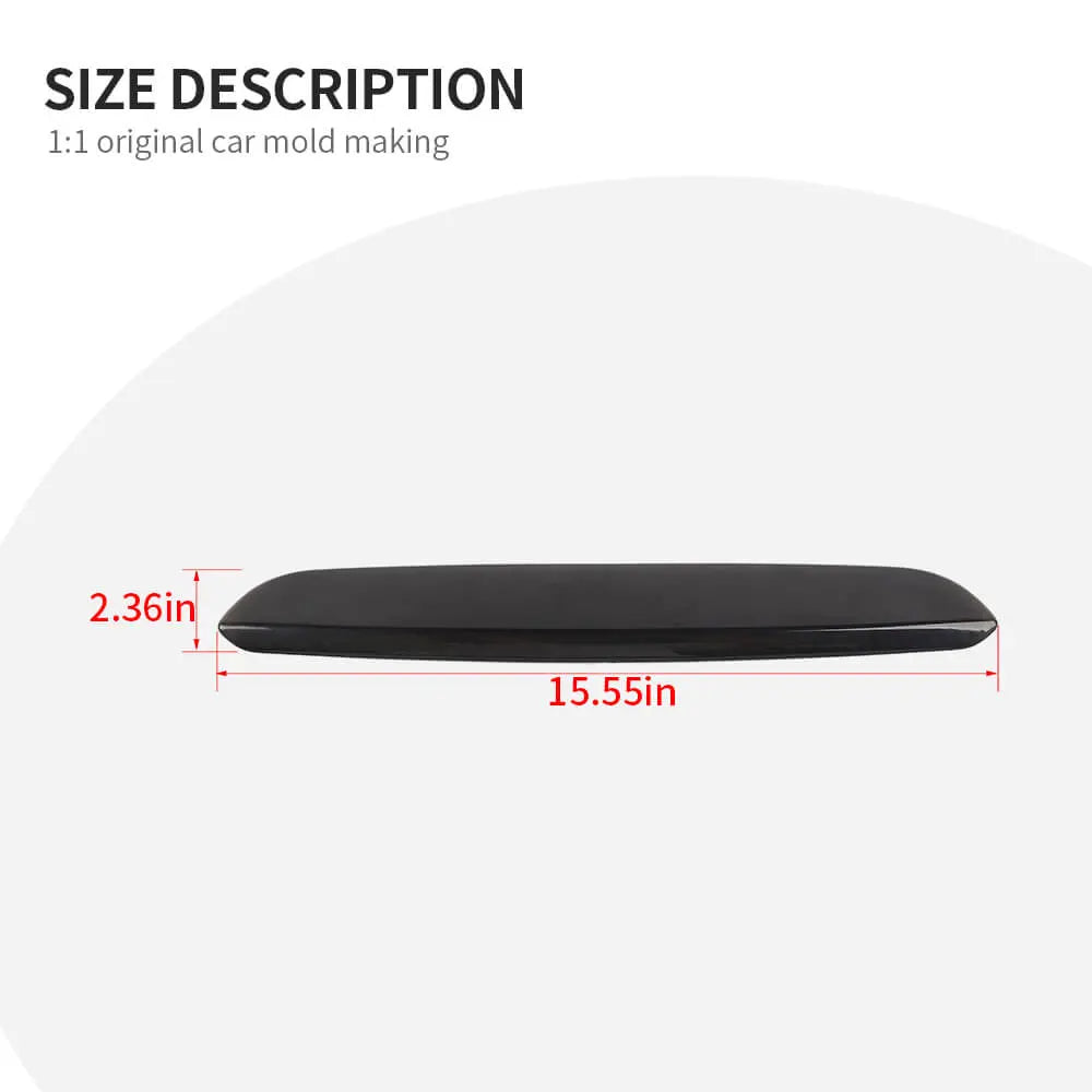 For 2016+ Jeep Renegade Smoked Black High Brake Lamp Light Cover Trim