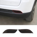 For 2017-2021 Jeep Compass Exterior Rear Fog Light Lamp Trim Cover Smoked Black