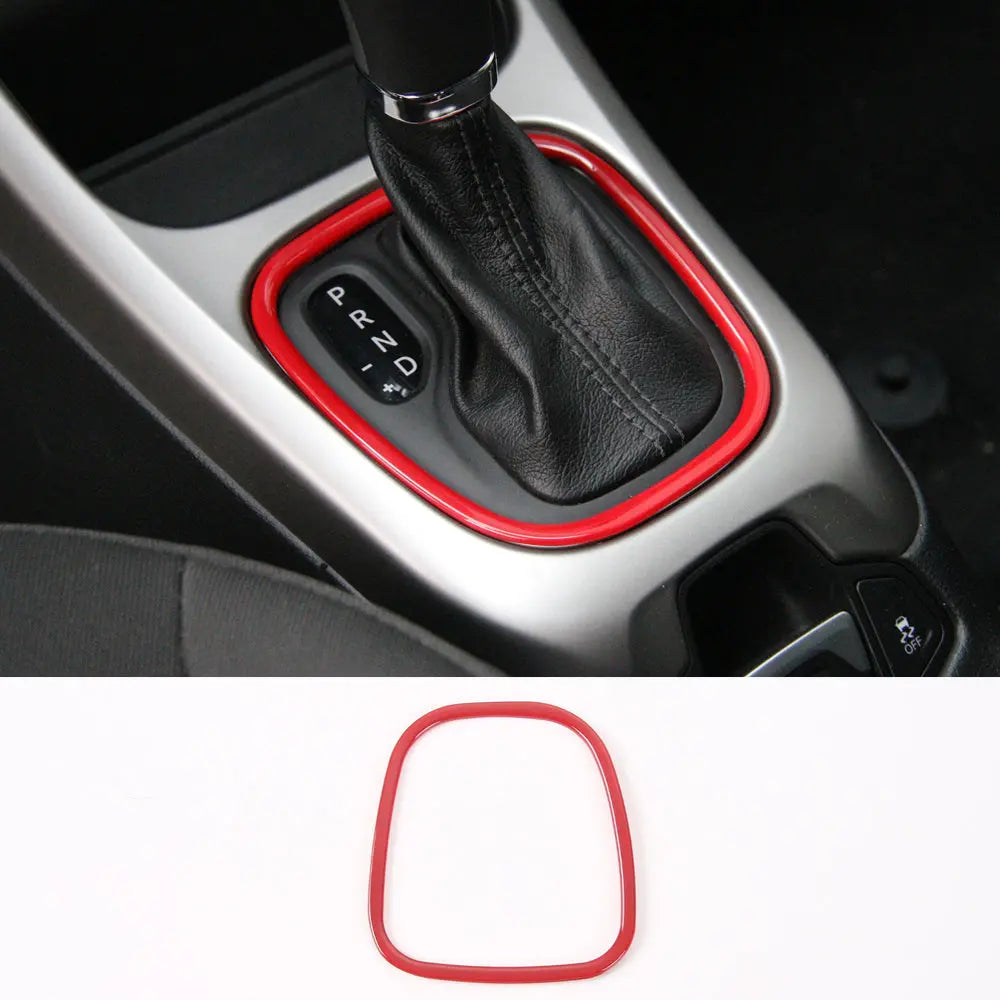 For 2017-2021 Jeep Compass Interior Gear Shift Box Frame Trim Cover
