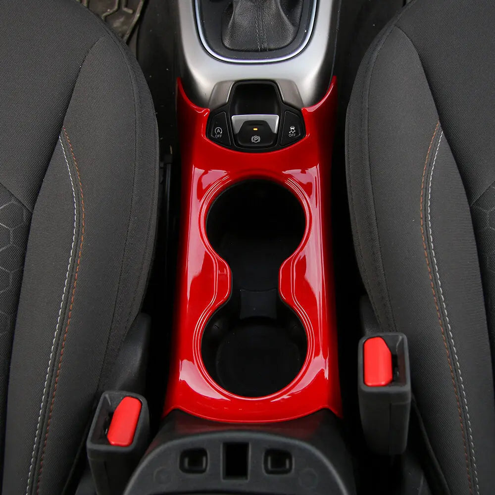 For 2017-2021 Jeep Compass Water Cup Holder Panel Cover Trim Frame