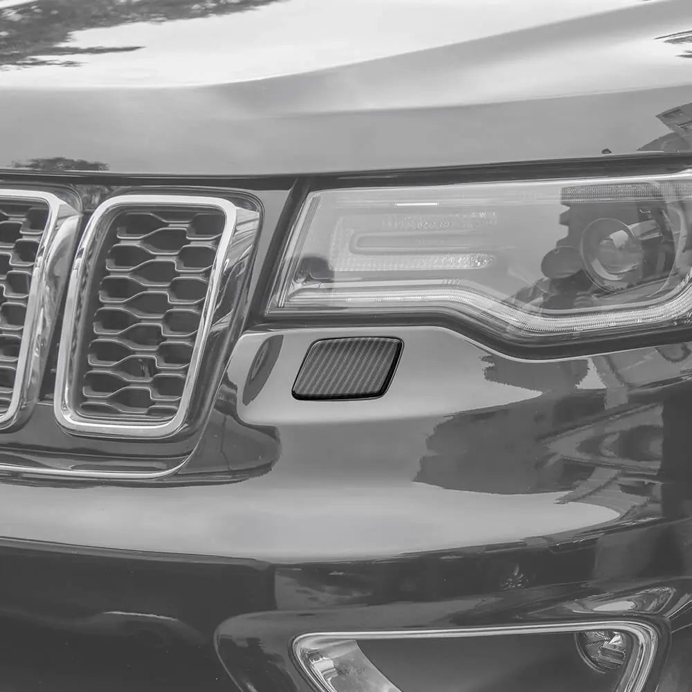 For 2017-2020 Jeep Grand Cherokee WK2 Front Headlight Washer Cover Trim