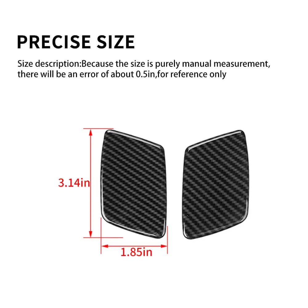For 2017-2020 Jeep Grand Cherokee WK2 Front Headlight Washer Cover Trim