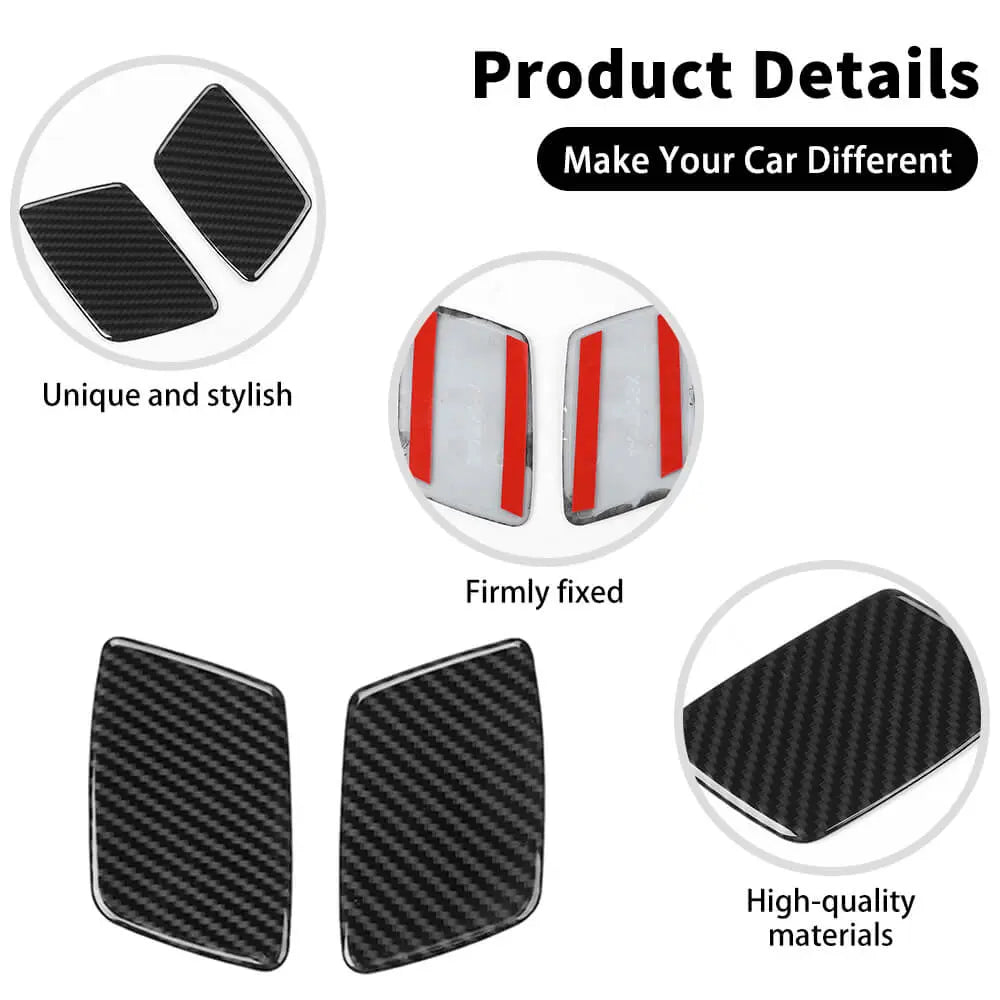 For 2017-2020 Jeep Grand Cherokee WK2 Front Headlight Washer Cover Trim