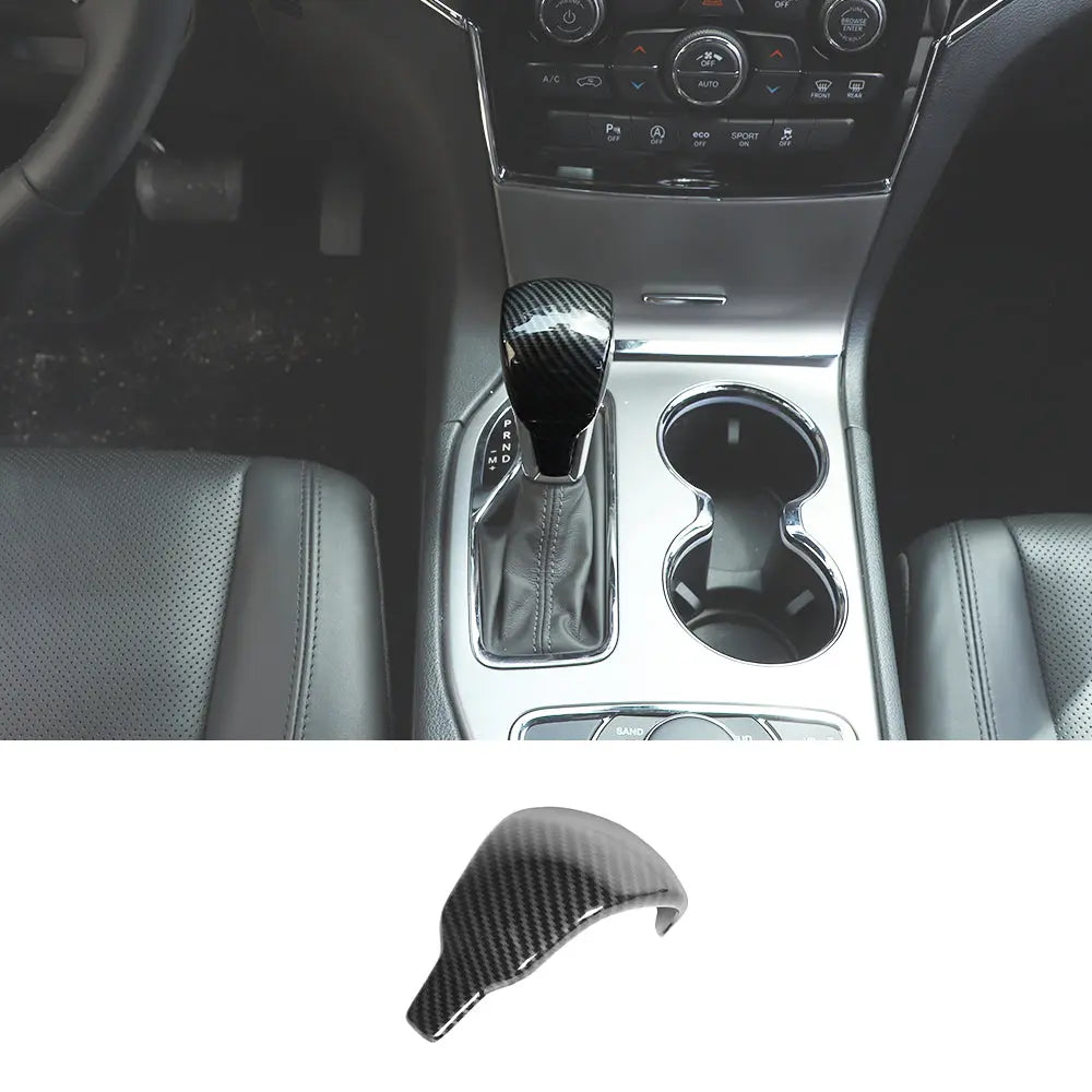 For 2017-2021 Jeep Grand Cherokee WK2 Inner Gear Shift Head Knob Cover Trim