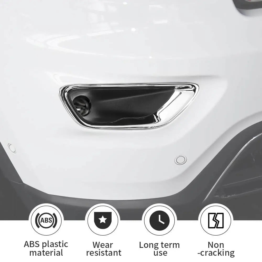 For 2017-2021 Jeep Grand Cherokee WK2 Original Car Front Bumper Fog Light Cover--Original Accessories