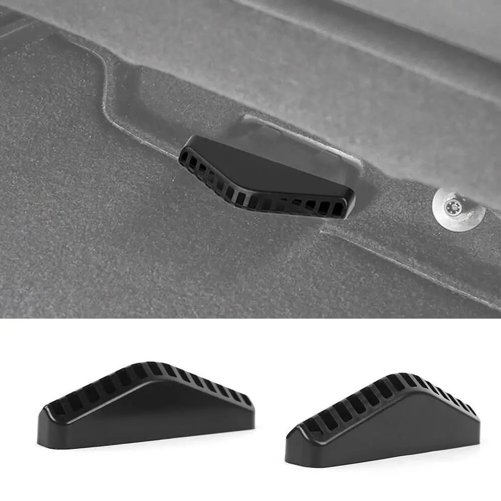 For 2017+ Jeep Compass/2016+ Renegade Seat Under Lower Air Outlet Vent Dust Trim Cover (2 pcs)