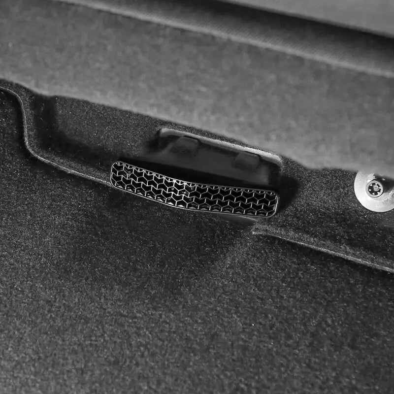For 2017+ Jeep Compass/2016+ Renegade Seat Under Lower Air Outlet Vent Dust Trim Cover (2 pcs)
