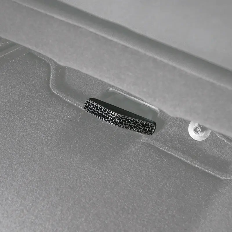 For 2017+ Jeep Compass/2016+ Renegade Seat Under Lower Air Outlet Vent Dust Trim Cover (2 pcs)