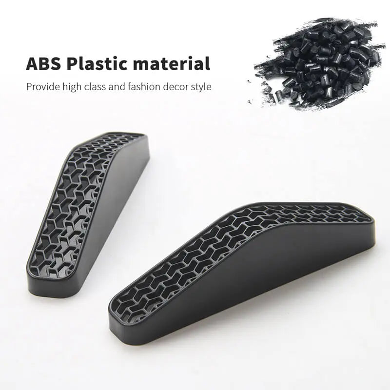 For 2017+ Jeep Compass/2016+ Renegade Seat Under Lower Air Outlet Vent Dust Trim Cover (2 pcs)