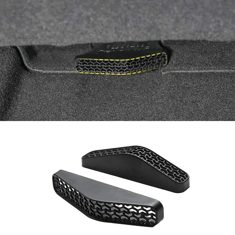 For 2017+ Jeep Compass/2016+ Renegade Seat Under Lower Air Outlet Vent Dust Trim Cover (2 pcs)