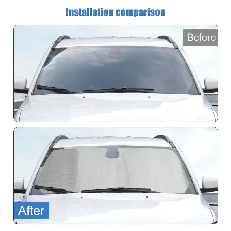 For 2017+ Jeep Compass Car Window Sunshade Anti UV Ray Sun Visor Protector Cover (8 pcs)
