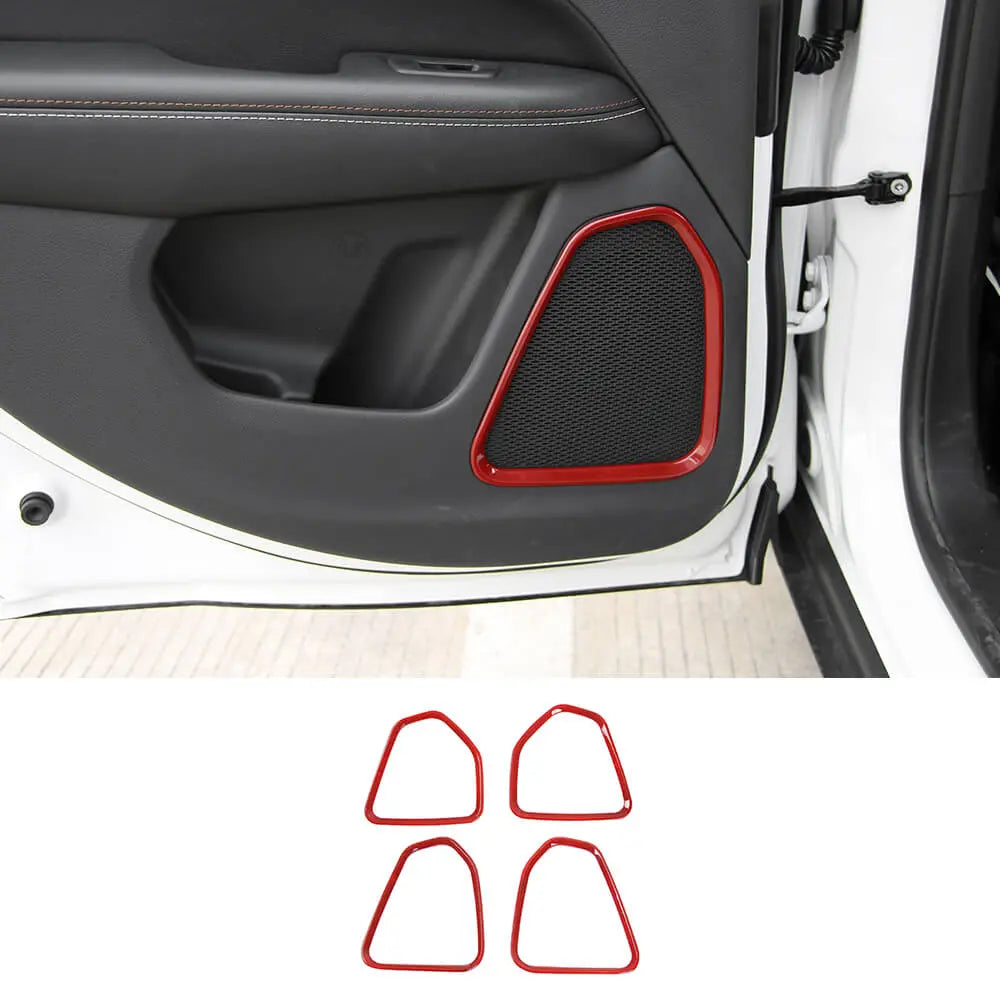 For 2017+ Jeep Compass Door Speaker Frame Cover Trim – Interior Door Trim Kit
