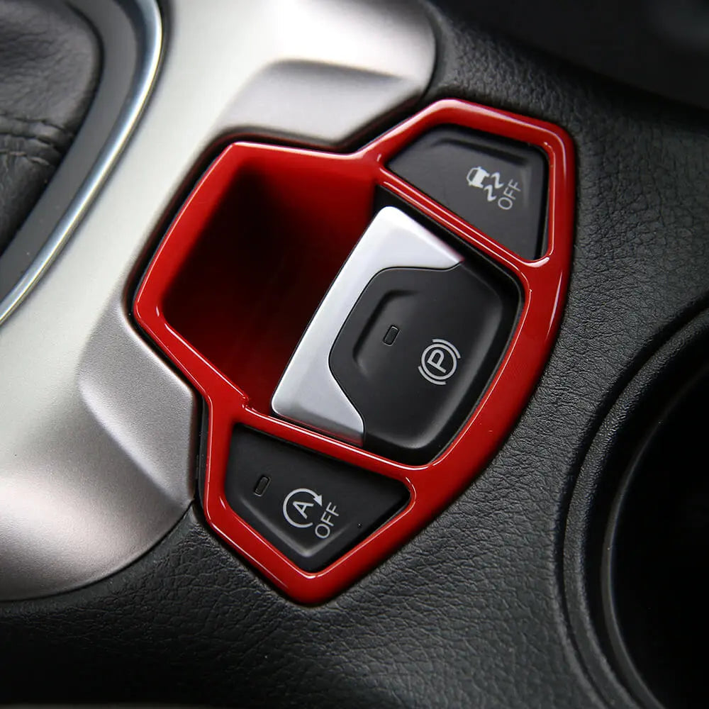 For 2017-2021 Jeep Compass Electronic Hand Brake Button Panel Cover Frame – Interior Trim Accessory
