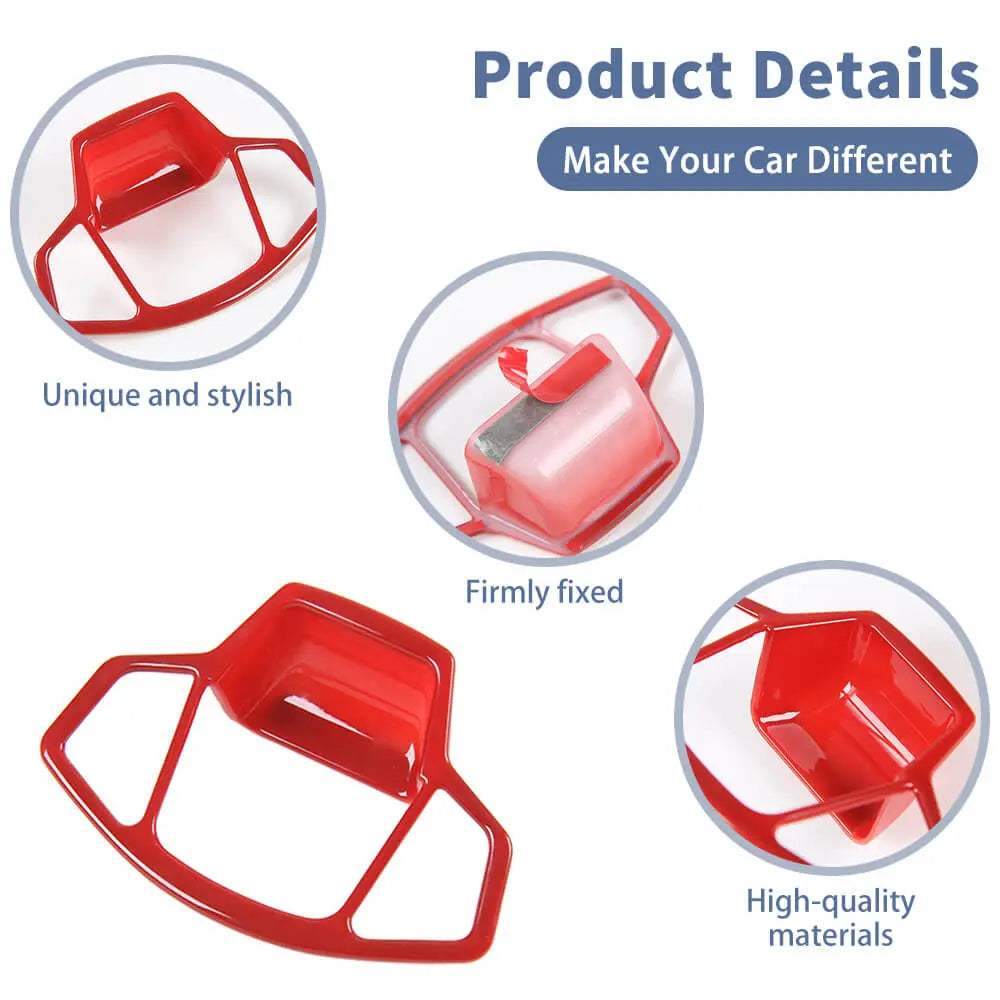 For 2017-2021 Jeep Compass Electronic Hand Brake Button Panel Cover Frame – Interior Trim Accessory