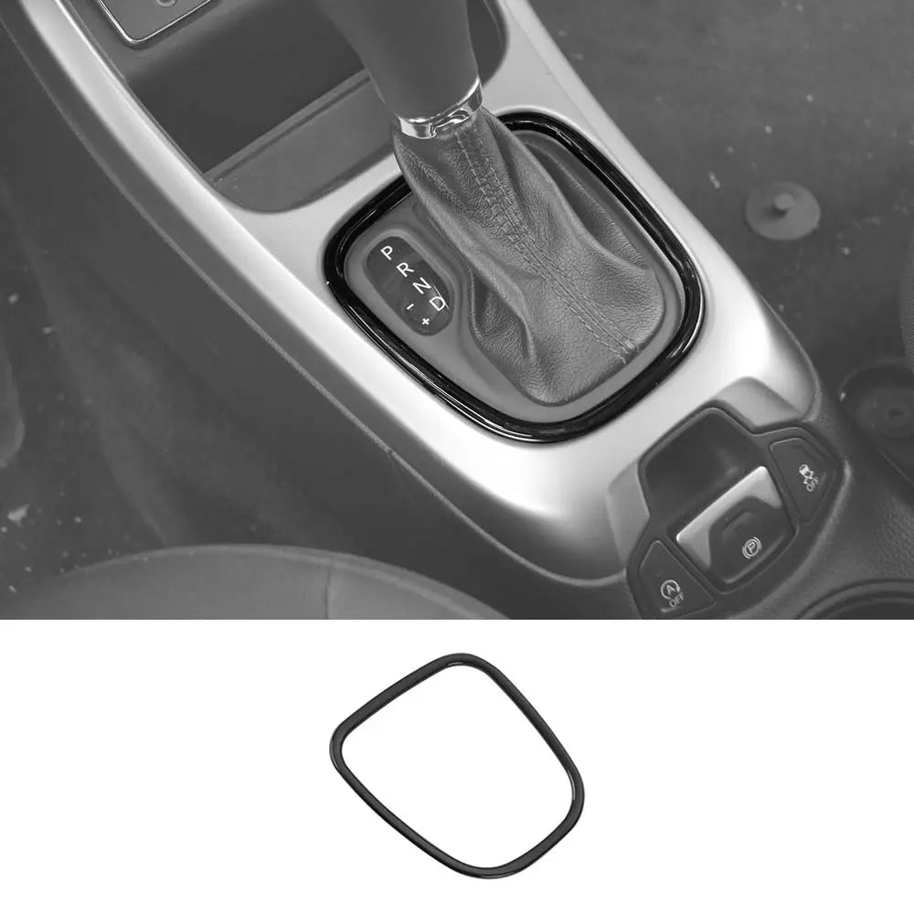 For 2017-2021 Jeep Compass Interior Gear Shift Box Frame Trim Cover