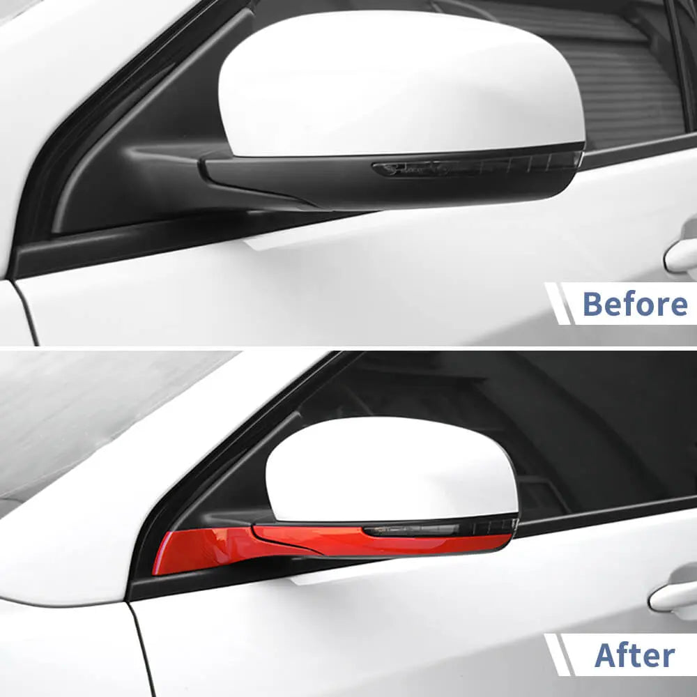 For 2017+ Jeep Compass Side Rearview Mirror Base Trim Strip Cover – Exterior Mirror Accent