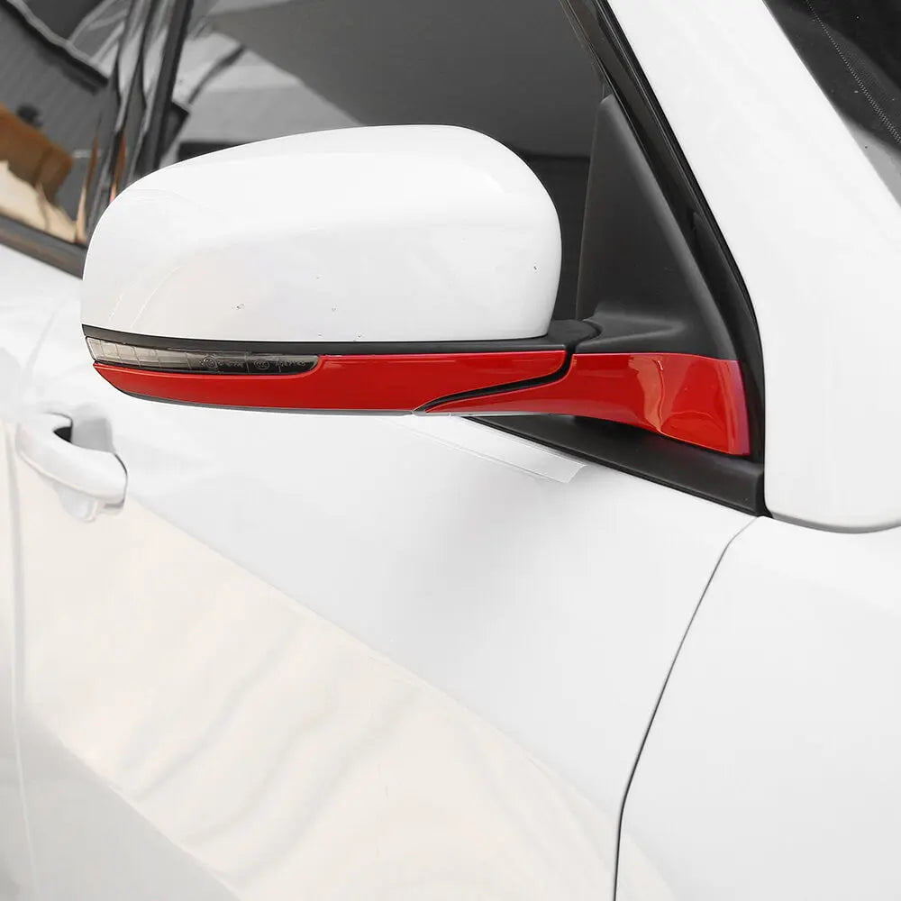 For 2017+ Jeep Compass Side Rearview Mirror Base Trim Strip Cover – Exterior Mirror Accent