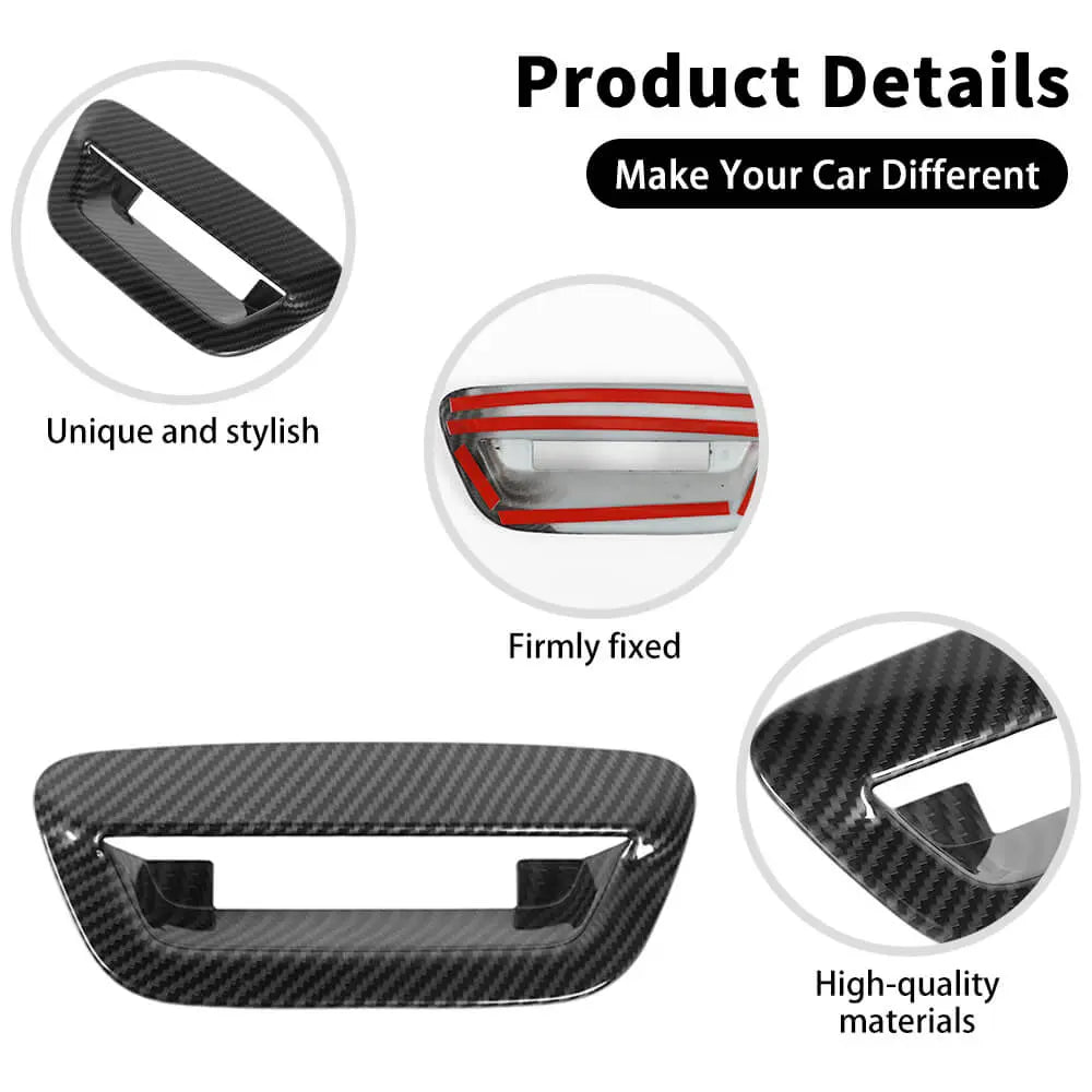 For 2017+ Jeep Compass Tailgate Rear Door Handle Cover Shell – Protective Exterior Trim