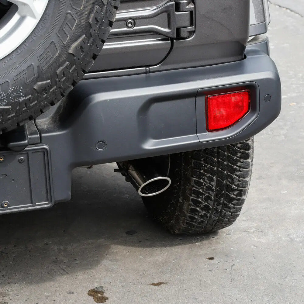 For Jeep 2018+ Wrangler JL/JLU/Gladiator JT & 2017-2021 Compass Rear Exhaust Muffler End Tail Pipe Outlet Tips