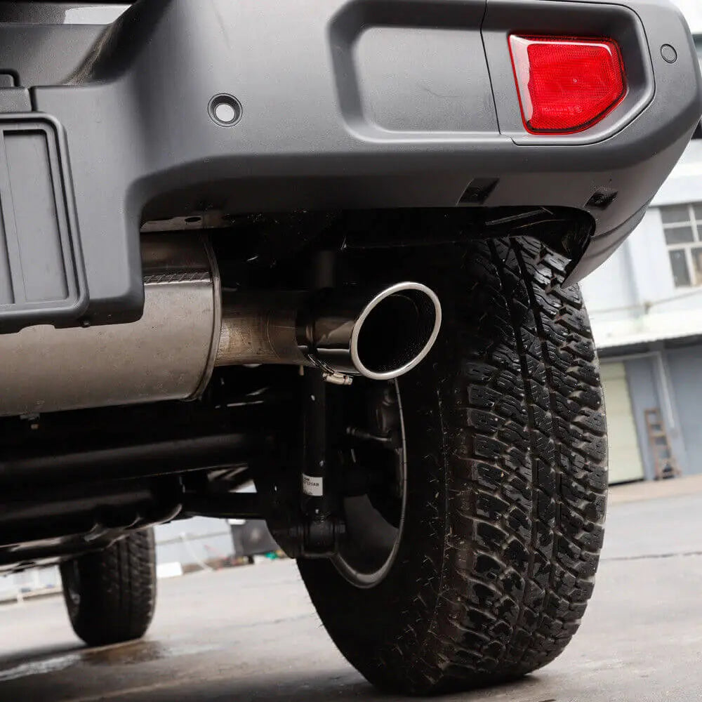For Jeep 2018+ Wrangler JL/JLU/Gladiator JT & 2017-2021 Compass Rear Exhaust Muffler End Tail Pipe Outlet Tips