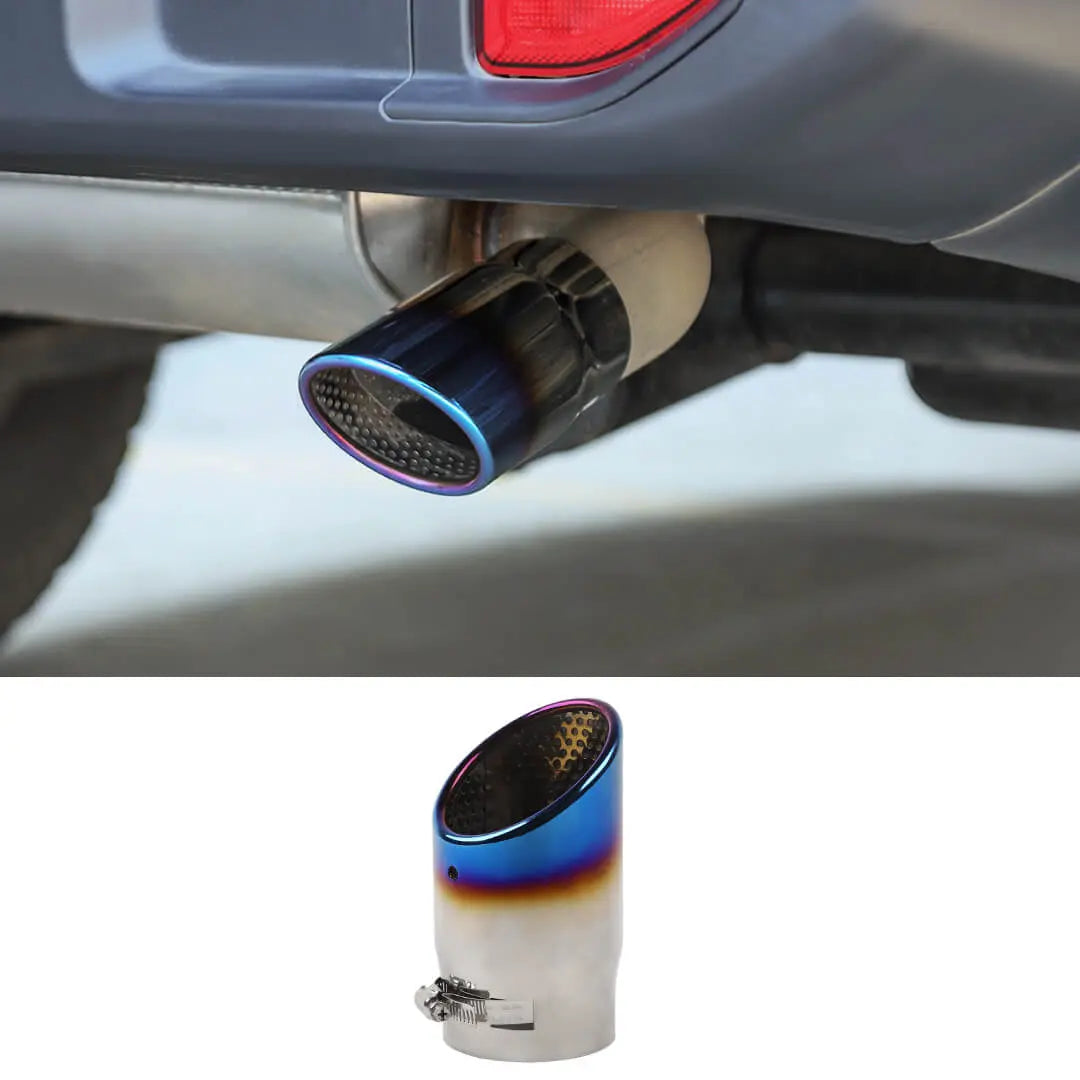 For Jeep 2018+ Wrangler JL/JLU/Gladiator JT & 2017-2021 Compass Rear Exhaust Muffler End Tail Pipe Outlet Tips