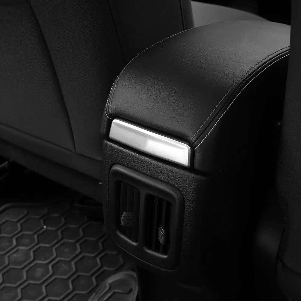 For 2017–2021 Jeep Compass Center Console Armrest Box Accent Trim