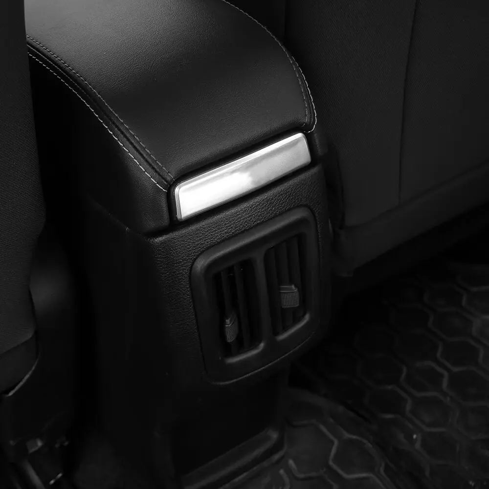 For 2017–2021 Jeep Compass Center Console Armrest Box Accent Trim