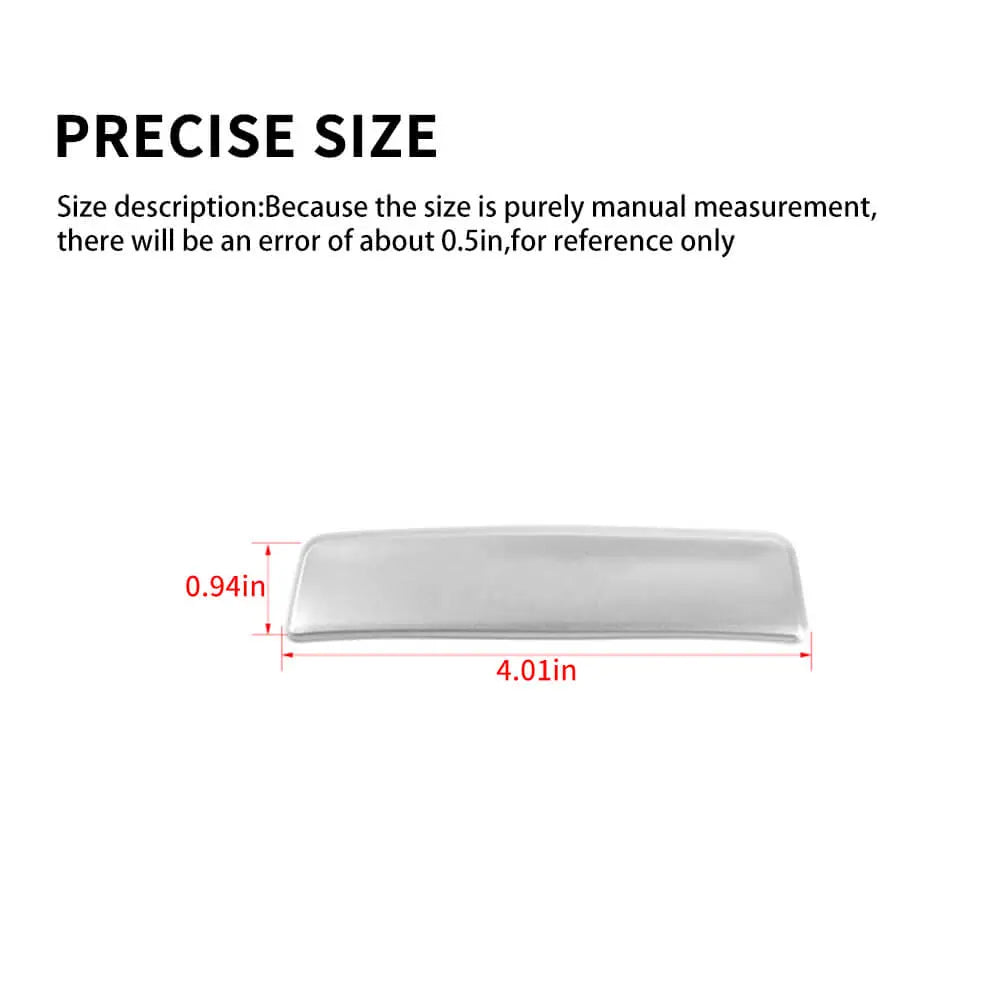 For 2017–2021 Jeep Compass Center Console Armrest Box Accent Trim