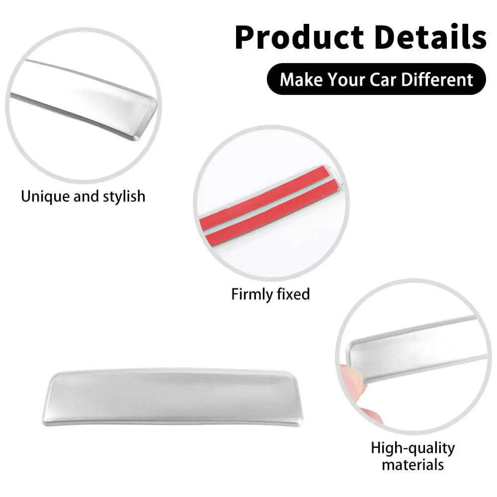 For 2017–2021 Jeep Compass Center Console Armrest Box Accent Trim