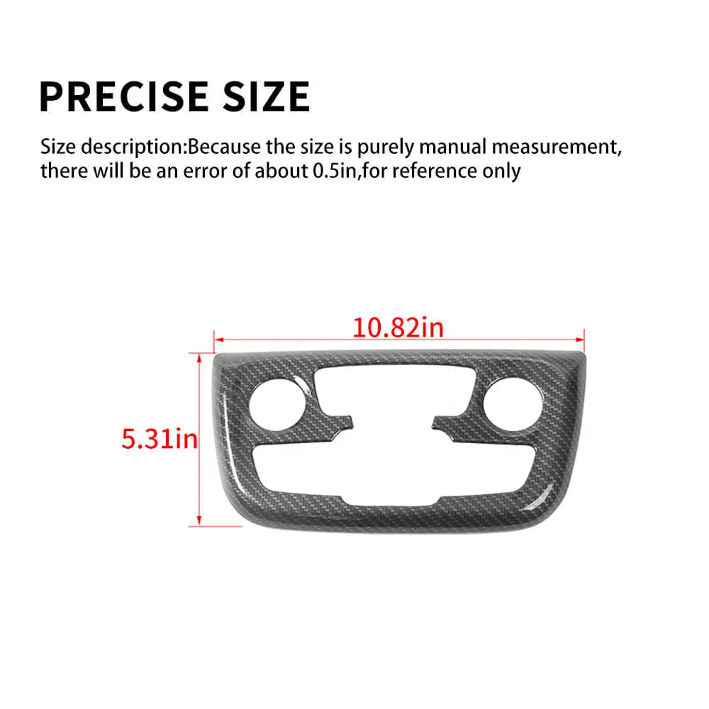 For 2017–2021 Jeep Compass Interior A/C Control Panel Cover Trim – Fits Models with Automatic Climate Control