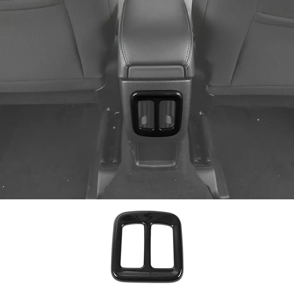 For 2017–2021 Jeep Compass Rear Seat Air Outlet Vent Frame Trim – Rear Center Console AC Vent Cover