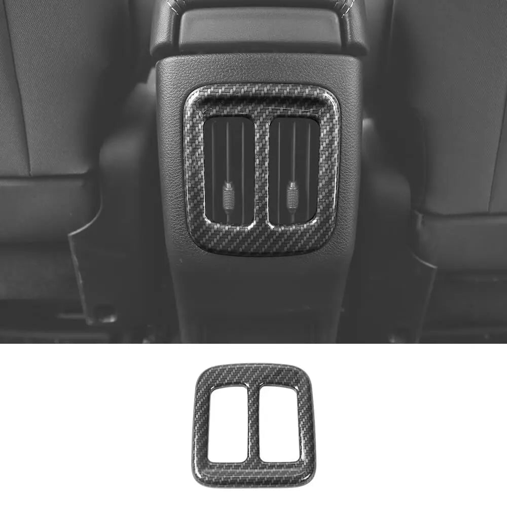 For 2017–2021 Jeep Compass Rear Seat Air Outlet Vent Frame Trim – Rear Center Console AC Vent Cover