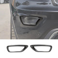 For 2017-2021 Jeep Grand Cherokee WK2 2x Front Fog Light Lamp Bezels Trim